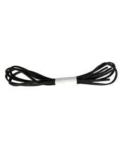 Fit To Be Tied Shoe Laces Elas-Black 24  pr